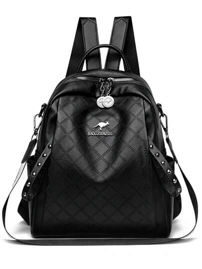 优雅背包女式软皮背包时尚背包女式单肩包女士旅行包大容量书包