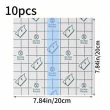 100入組防水膠帶防水OK繃，透明膜敷料膠帶，適用於沐浴、游泳、保護及紋身後護理