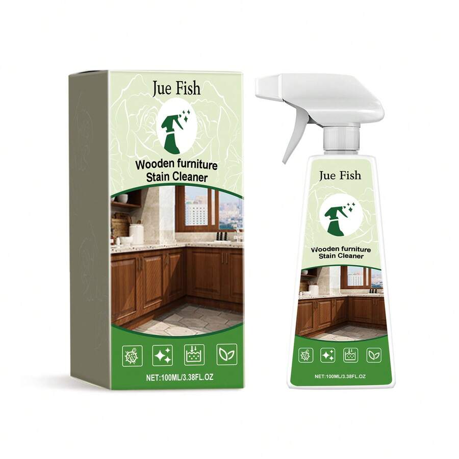 Wooden Furniture Cleaner To Remove Stains, Dust, Mildew, Odor And
