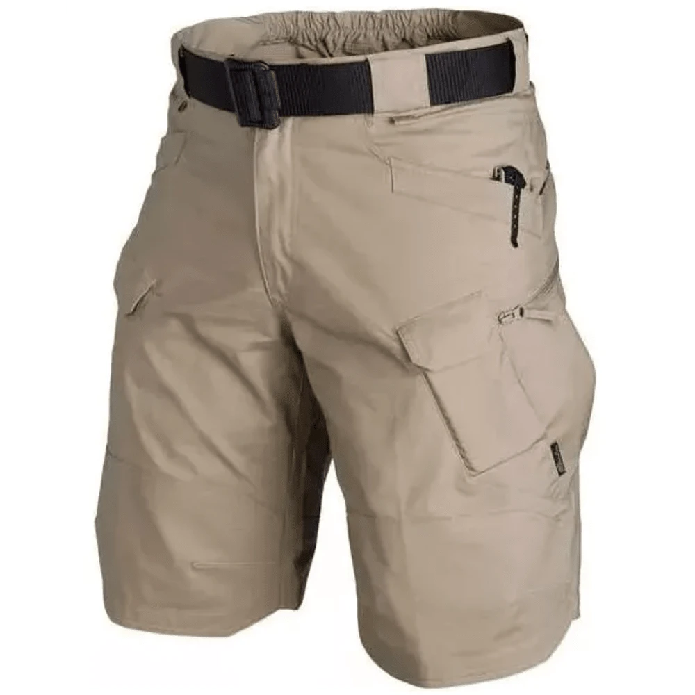 Fashion Waterproof Military Tactical Shorts - 卡其色 - 查看 1