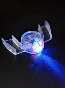 Glowing Led Mouthpiece With Led Light Up Teeth For Party Fun (random Color) - White - View 9