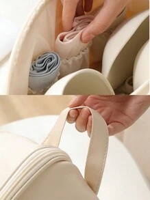 Bolsa de almacenamiento diario para viaje para ropa interior, cosméticos, maquillaje - Organizador de viaje, bolsa para armario, clóset, ropa, calcetines, pantis, sujetadores, bolsas de maquillaje, organizador de maquillaje, almacenamiento de maquillaje