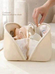 Bolsa de almacenamiento diario para viaje para ropa interior, cosméticos, maquillaje - Organizador de viaje, bolsa para armario, clóset, ropa, calcetines, pantis, sujetadores, bolsas de maquillaje, organizador de maquillaje, almacenamiento de maquillaje