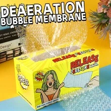 Poppit Sheets Pop Up Bubble Wrap Sensory Toy, Stress Relief Toy, Interactive Toy For Party - White - View 1