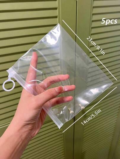 12/24 قطعة مجموعة، أكياس سحاب سميكة، منظم للقرطاسية والأشياء المتنوعة، أكياس سفر، أكياس تخزين مستحضرات التجميل، أكياس شفافة للفرز، سمك 2 ميكرومتر