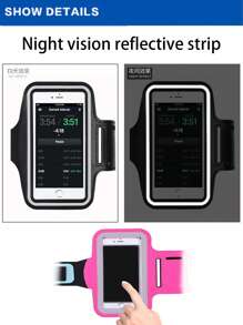 Funda para teléfono móvil para correr, soporte de teléfono para caminar rápido y correr - Multicolor - Ver 5