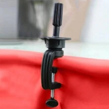 1 Piece Adjustable Model Mannequin Training Head Wig Stand Holder Desk Table Clamp Black Color Mannequin Manikin Head Stand Practice Hand Head Holder Hairdressing Training Bracket Wig Head Stand Clamp Holder For Dolls Head, Halloween - Black - View 10