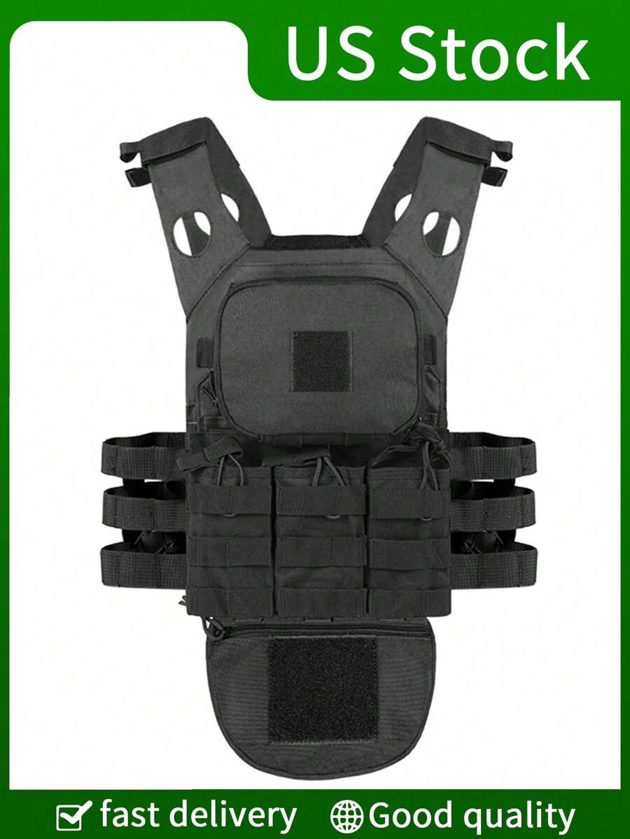 Túi đựng đồ ba lớp JPC Tactical Vest nâng cấp, nhẹ, phù hợp cho người gầy, thích hợp cho đi săn và huấn luyện - Nhiều màu - Xem 1