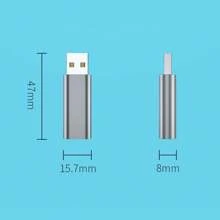 Bộ chuyển đổi âm thanh USB sang giắc cắm 3,5 mm, Bộ chuyển đổi USB sang giắc cắm âm thanh Tai nghe, USB A sang 3,5 mm TRRS cái, Card âm thanh nổi ngoài cho tai nghe, PS4, PS5, PC, Máy tính xách tay, Máy tính để bàn, Linux, Máy tính xách tay - Bạc - Xem 4