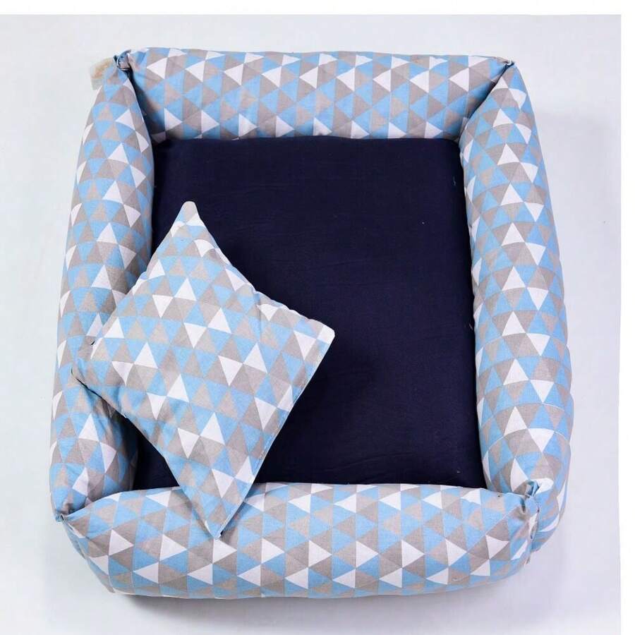 Simple Pet Bed Top Medium - 寶藍色 - 查看 1