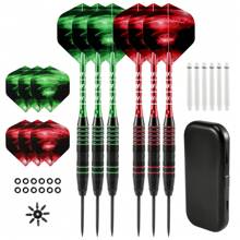 Steel Point Dart,22g Darts Set,Professional Metal Dart, Aluminum Axis Dart With Additional Wings, Metal Dart For Dart Board, Professional And Beginner Dart Set - Multicolor - View 2