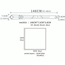 Set de corbata, pañuelo de bolsillo, gemelos y corbatín para hombre, corbatas de poliéster de rayas sólidas para todas las estaciones, fiestas y celebraciones, casual