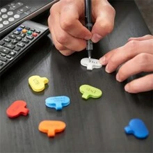 Versatile Cable Labels 50/20/10pcs – Easy-To-Use Wire Tags For Efficient Management – Perfect For Electronics, Computers, And Home Organization