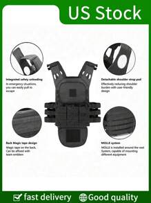 Túi đựng đồ ba lớp JPC Tactical Vest nâng cấp, nhẹ, phù hợp cho người gầy, thích hợp cho đi săn và huấn luyện - Nhiều màu - Xem 7