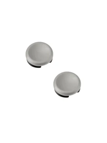 2 Tapa Capuchon para Joystick de Plastico Compatible Con 3DS 2DS NEW XL - Gris Claro - Ver 1
