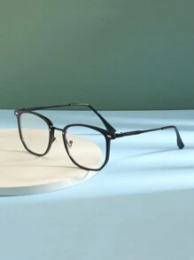 Kính đổi màu vuông chất lượng cao℗, gọng kính trang trí nhẹ cho cả nam và nữ, dùng khi đi chơi ngoài trời, mặc thường ngày, phụ kiện đi biển cho nữ, kính râm, trang phục cơ bản cho mùa thu đông, quần áo công sở, quà tặng thường ngày - Trong sáng - Xem 15