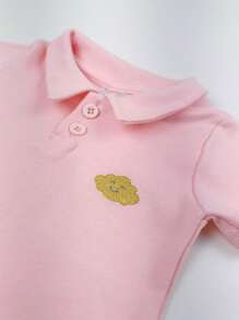 Body Gola Polo bebê liso