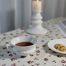 Bộ tách và đĩa sứ xương 1 chiếc, tách và đĩa cà phê phong cách Châu Âu chất lượng cao, tách và đĩa cà phê sứ xương cổ điển, tách gốm phong cách Châu Âu, tách và đĩa trà chiều kiểu Anh màu trắng tinh khiết, tách cà phê - Nhiều màu - Xem 4