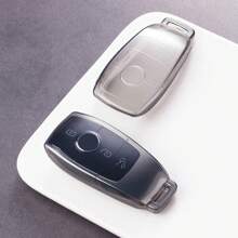 1 件装时尚简约 TPU 汽车钥匙保护套，适用于奔驰新款 A 级、C 级、E300、S 级、CLA 级、CLS 级、GLA 级、GLC260 级、GLE450 级、GL 级、GLS 级、G 级等车型及配件 - 透色系列 - 查看 7