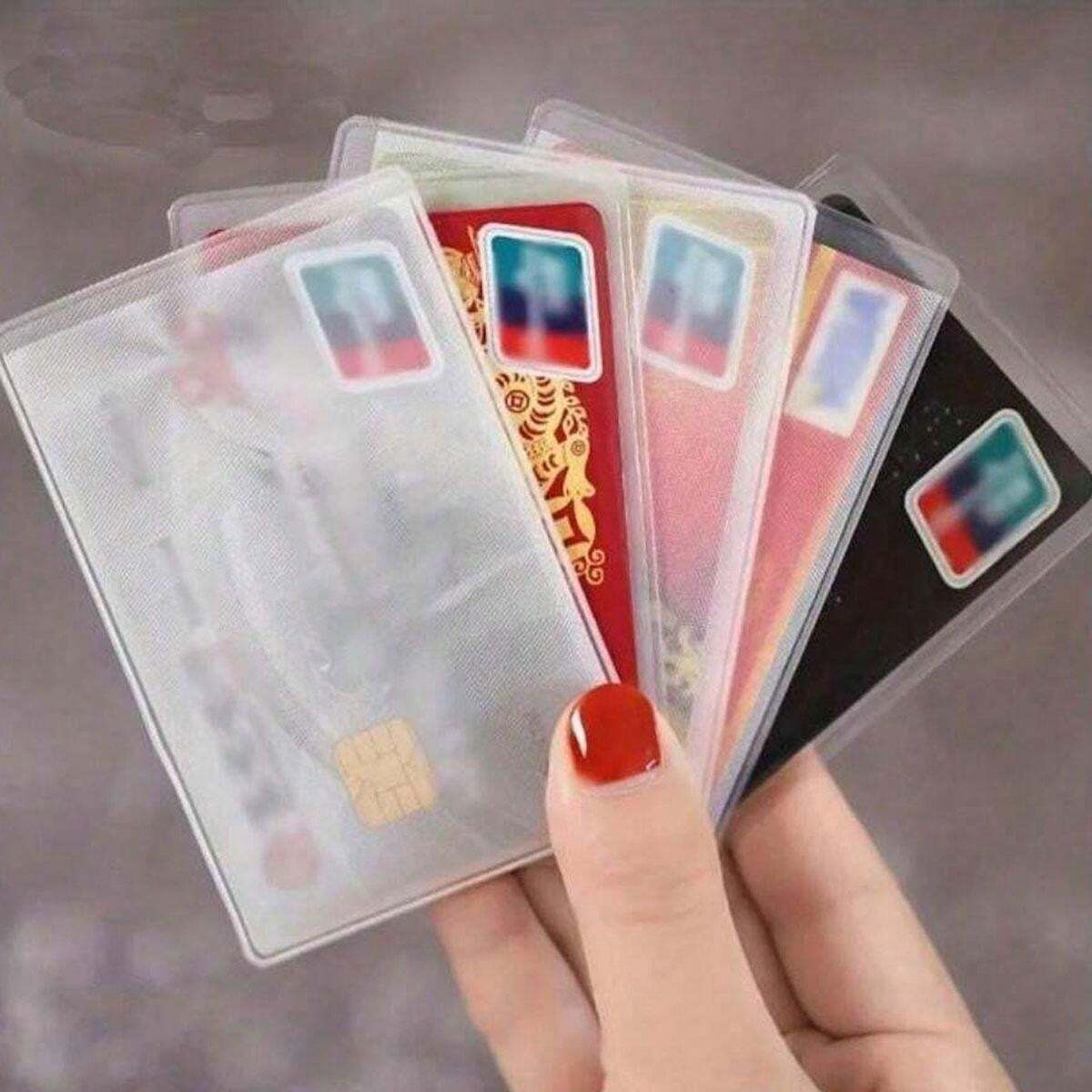 Bank Card Holder ID Card Protector Bus Card Membership Card Social