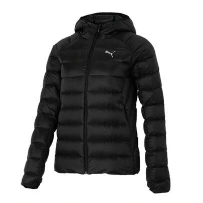 Puma 女士戶外羽絨外套PackLITE Hooded Down Jacket90%羽絨10%羽毛 羽絨羽毛衣672283-01