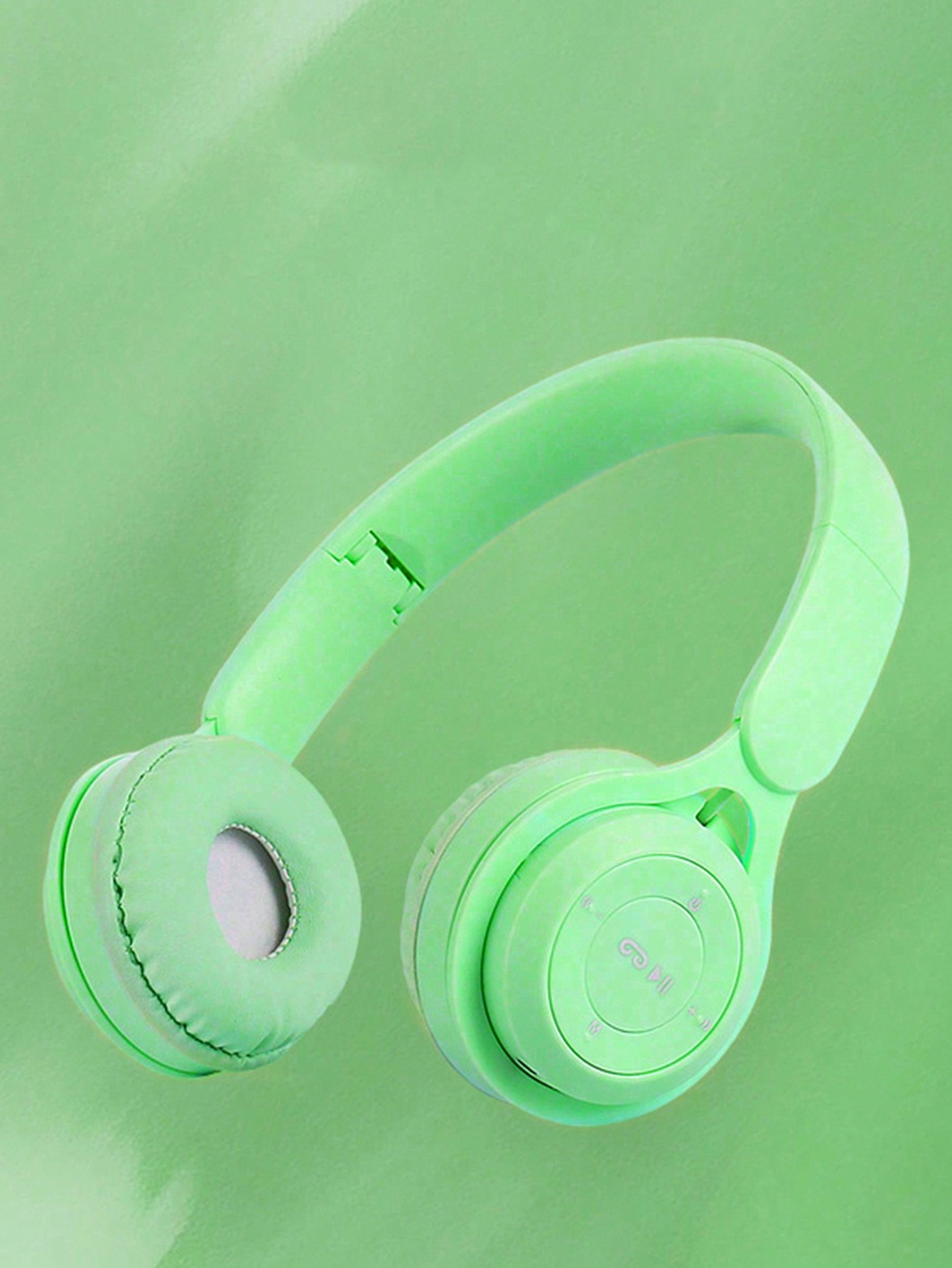 GENAI سماعات رأس لاسلكية، تدعم الاتصال اللاسلكي/ال...