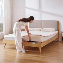 VECELO 8 Inch Charcoal Cooling Mattress With Gel Topper - Medium Firm Memory Foam, Fiberglass-Free & CertiPUR-US Certified, Pressure Relief For Twin/Full/Queen/King - 8 IN Mattress - Xem 8