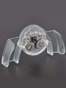 Glowing Led Mouthpiece With Led Light Up Teeth For Party Fun (random Color) - White - View 7