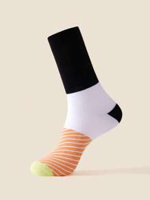 3 pares de calcetines tipo tripulación con diseño de sushi, calcetines divertidos y novedosos unisex para pareja, para uso casual, festivo, de fiesta, de uso doméstico, transpirables y cómodos