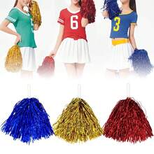 Cheerleaders Cheer Pom Poms Attractive Exercise Handles Props Poms Prop Ball Suitable For Adults Ball Dance - Multicolor - View 3