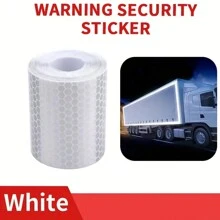 5x300cm/1.96x118inch, Car Reflective Tape, Night Warning Decorative Sticker, Reflective Protection Tape, Car And Motorcycle Riding Sticker