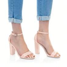 Petite Jolie Alexa High Heel Sandal PJ2067 Nude - 藕粉色 - 查看 4