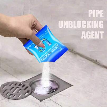 1/5/10入組超強排水器，能在幾秒鐘內疏通你的廚房水槽，馬桶和管道