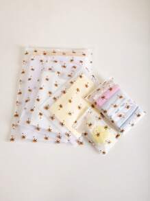 5pcs/10pcs Travel Storage Bags Set For Baby Clothes, Luggage Organizer,Waterproof Underwear Pouch, Maternity Hospital Bag, Sealing Packing Cubes (Pattern Placement Not Fixed, No Internal Items Included) Love Valentine - Multicolor - View 1