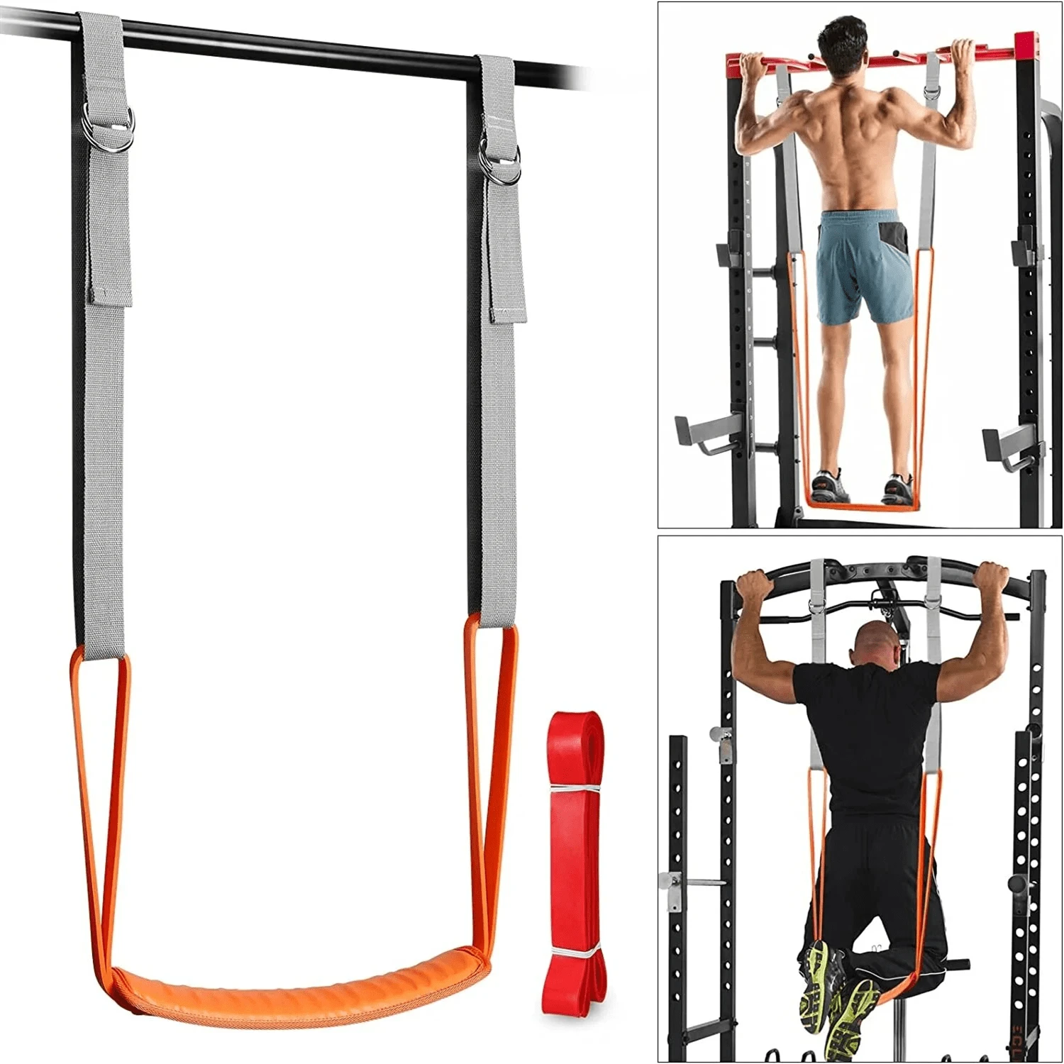 PullUp Assist Belt With Adjustable Training Aid For Resistance Bands