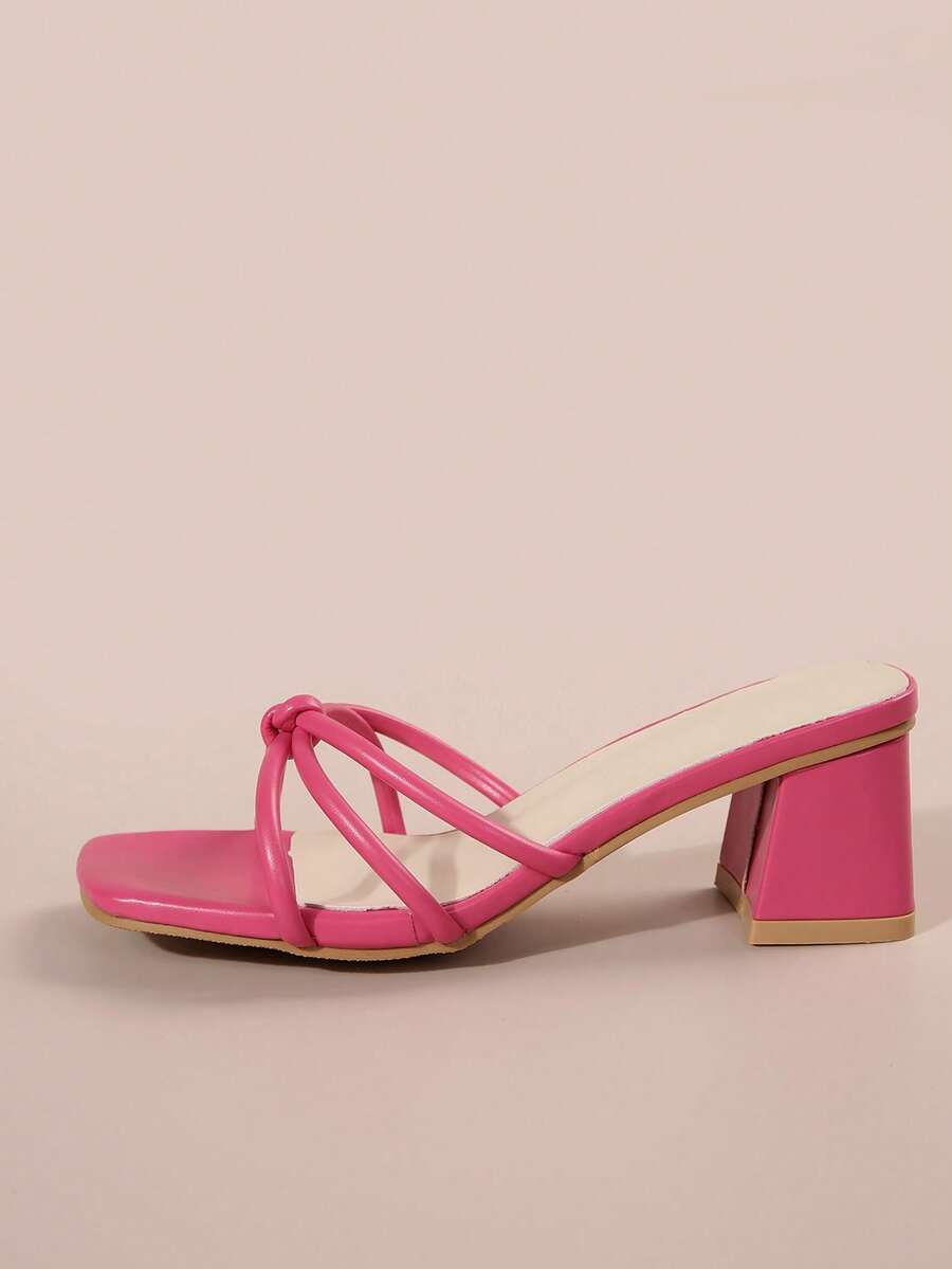 2024 French Breeze SlipOn Sandals, Ladies Open Toe Square Toe Thick