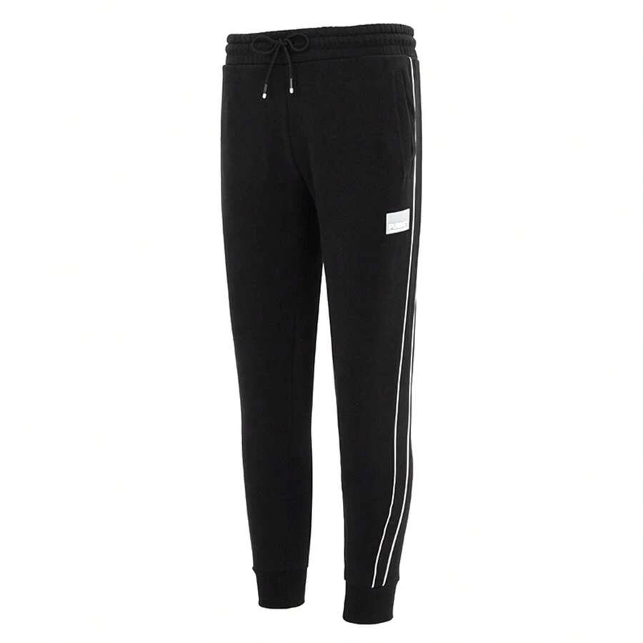 Puma 599357-01 Boyfriend Style Men's Relaxed Fit Thermal Lined Sweatpants, Casual Athletic Sweatpants