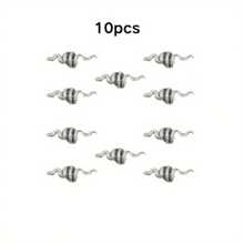 10 Stücke Zink-Legierung Schlangen-Schnürsenkel Charms - DIY Accessoires für Sneaker, Stiefel & Uhren - Verschiedenfarbig - Übersicht 5