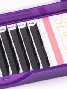 12 Hàng N(M) Curl Volume Classic Lash Extensions Fox Cat Eyelash Fans 8-15mm Bán chạy nhất Cashmere Lông mi riêng lẻ Siêu mềm Mờ Đen Lụa Vật tư nối mi cho tiệm làm đẹp - N - Xem 6
