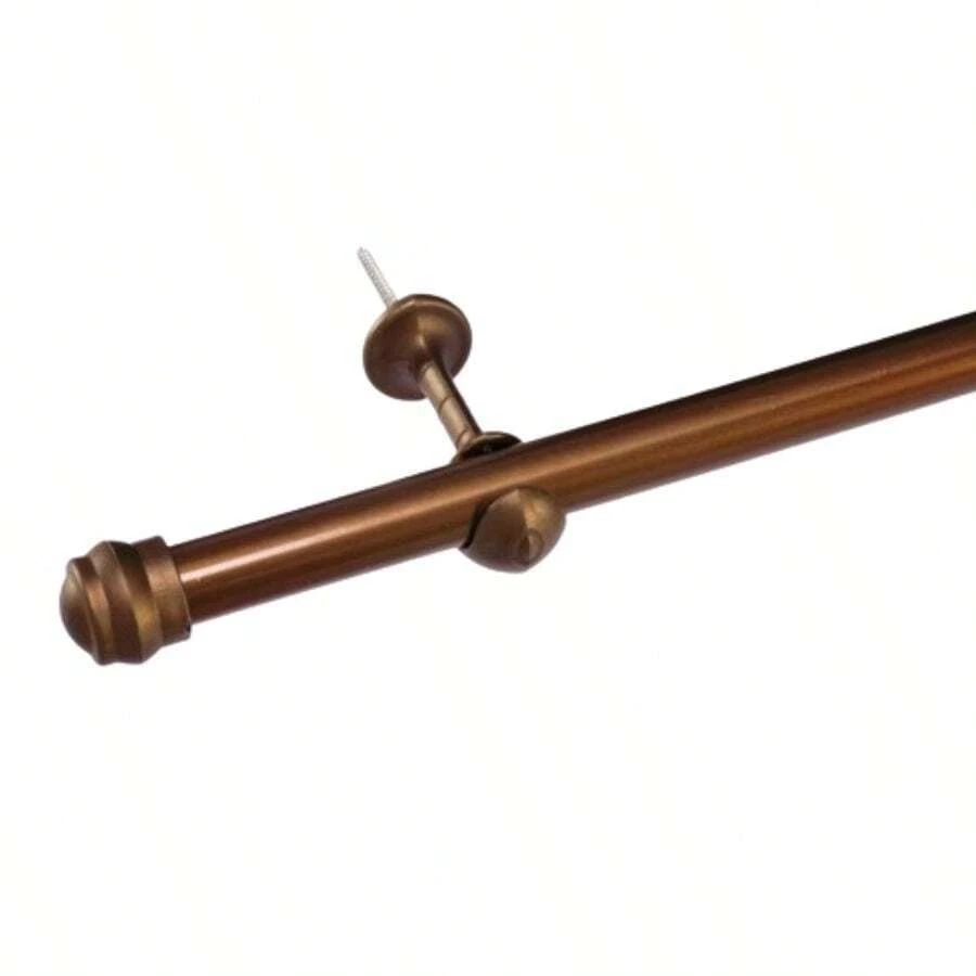Simple Curtain Rod Kit 2.50m 19 Mm - VÀNG CŨ - Xem 1