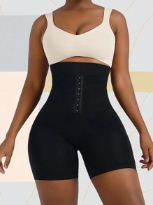1pc Seamless Postpartum High Waist Abdomen Control Waist Lifting Shaping Pants, Yoga & Fitness Tight Seamless Workout Perfect Body Shaper,Sports Outdoor Women's High-Waisted Buttoned Hip Lifting Shapewear Tummy Control Body Shaping Panties Gym Accessories Belly Slimming Girdles, Lumbar Girdles Belly Slimming Corset