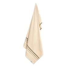 LUMINA BATH TOWEL 70CM X 140CM SAND WITH BROWN - 10189/1 - KARSTEN - 米色 - 查看 3