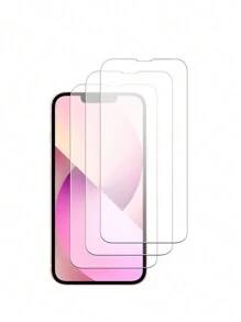 3 piezas Protector de pantalla de vidrio templado compatible con Apple, anti-arañazos, anti-huellas dactilares, resistente al agua, a prueba de polvo, de alta definición compatible con iPhone 7/8/X/XS/XR/11/12/13/14/15/16/16 Plus/16 Pro/16 Pro Max/16e17/17 Air/17 Pro/17 Pro Max/17/17 Air/17 Pro/17 Pro Max - transparente - Ver 26