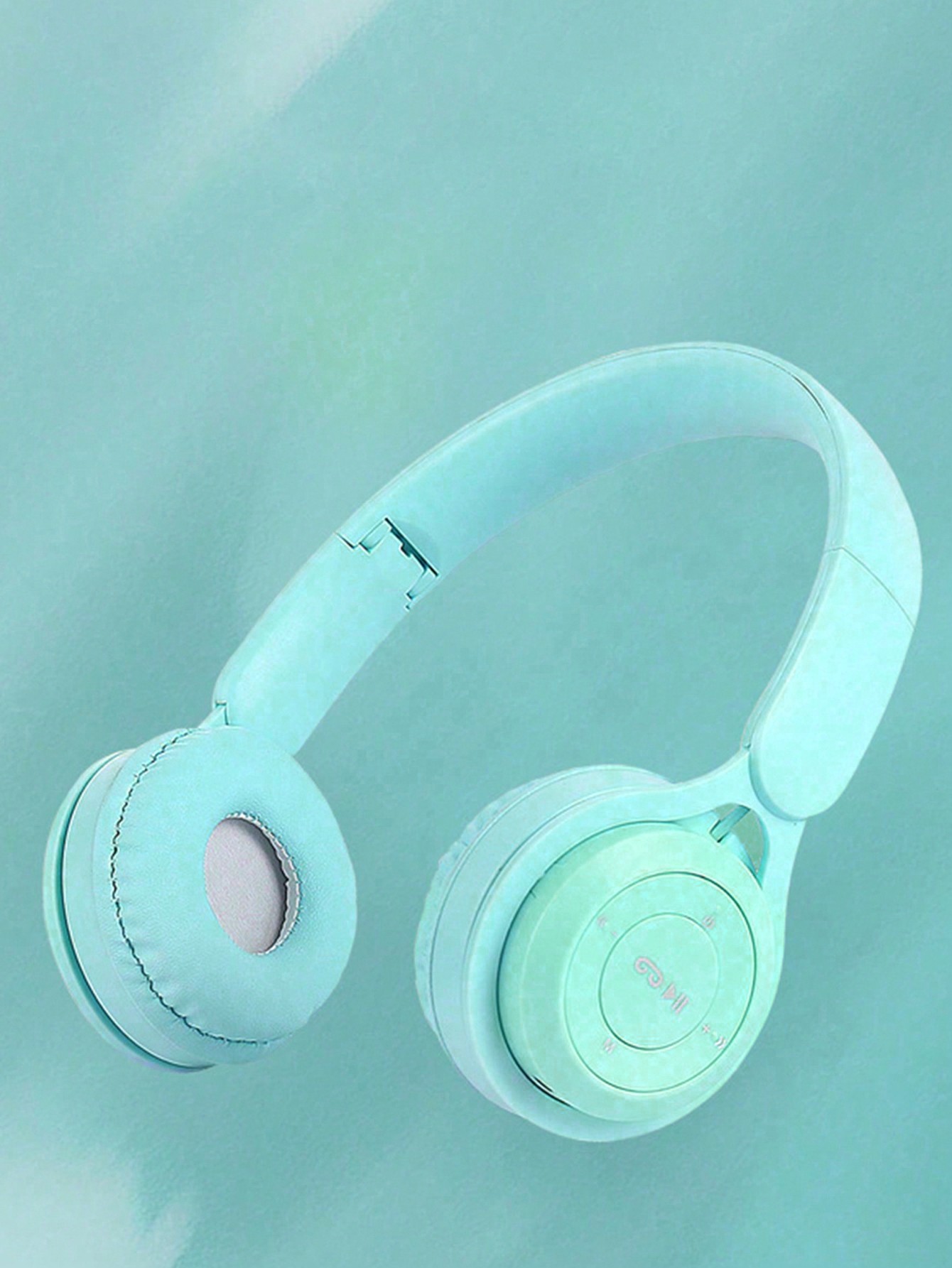 GENAI سماعات رأس لاسلكية، تدعم الاتصال اللاسلكي/ال...