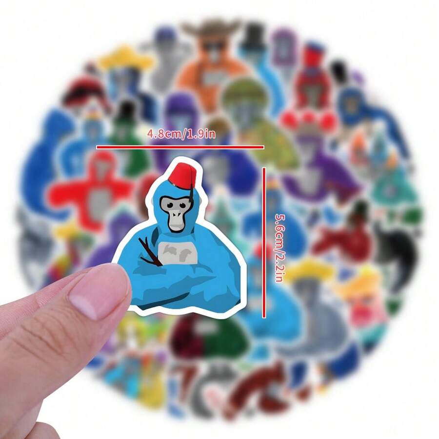 Gorilla Tag Stickers For Kids' Phones for Sale New Zealand New Collection Online SHEIN New Zealand