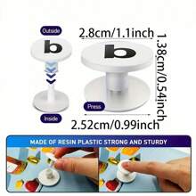 4pcs Beg Replacement Hardware Kit - Snap Button, Rivet, Strap For Large Neoprene Tote Bag, Travel Accessories