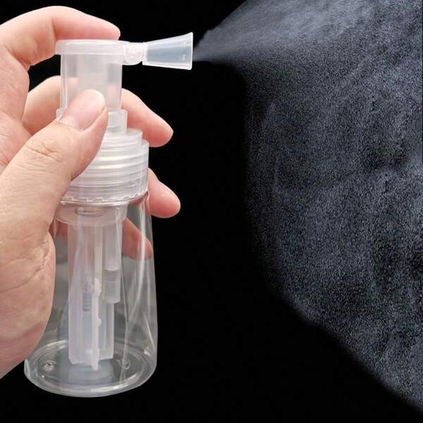 1pc Powder Sprayer Bottle, Adjustable Pump Sprayer For Spices, Baking Powder, Makeup Powder, Cake Decorating