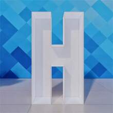 1 Piece Birthday Party Background Decoration 27.5-Inch Mosaic Number 0-9 26 Letter Frame, Can Be Filled With Balloons, Flowers, Suitable For Bachelor Parties, Birthday Parties, Wedding Celebrations, Anniversaries, Christmas Background Decoration, Christmas