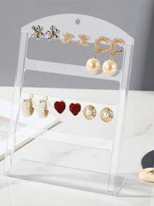 1PC/3PCS/6PCS Jewelry Holder Organizer Earring Organizer With 24 Holes Jewelry Display Storage For Woman Gifts Earring
