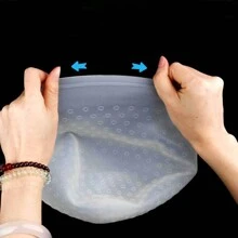 1pc Simple Hair Dyeing Cap Set With Highlighting Needle, Silicone Highlighting Cap & Hair Dyeing Cap,Bonnet,Shower Cap,Hair Products And Accessories For Barber Salon Beauty Travel Essentials